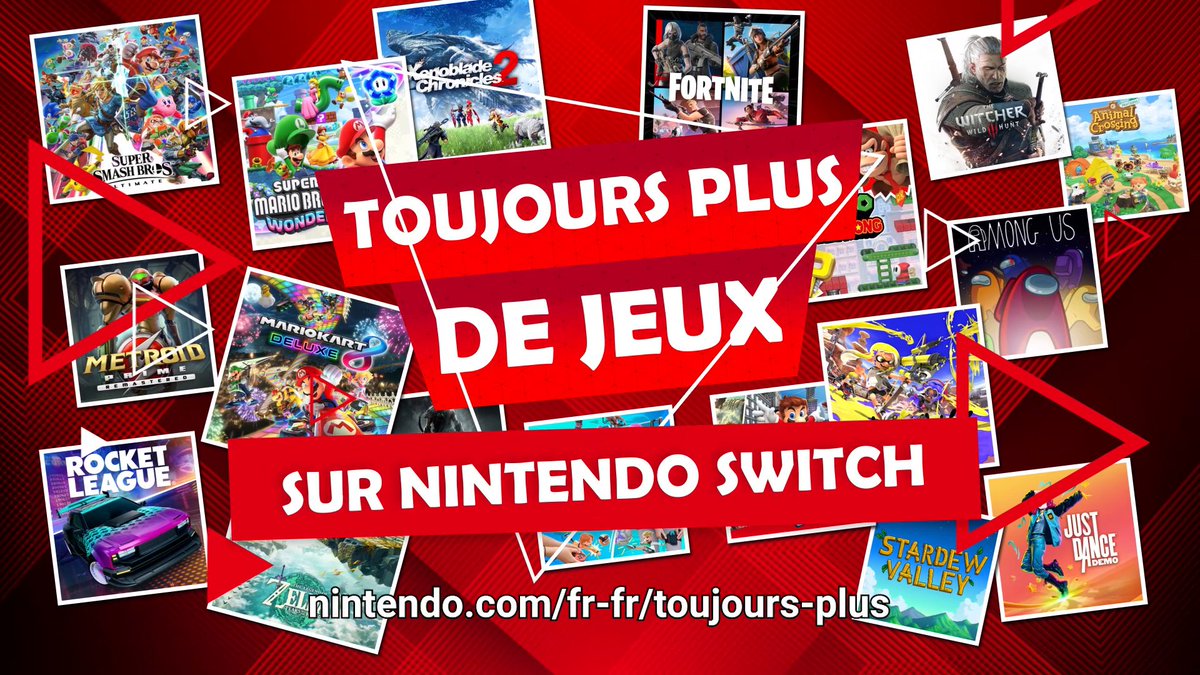 Qu'il s'agisse de frissonner, de partir à l'aventure, de se détendre et bien plus encore, retrouvez toujours plus de jeux sur Nintendo Switch !