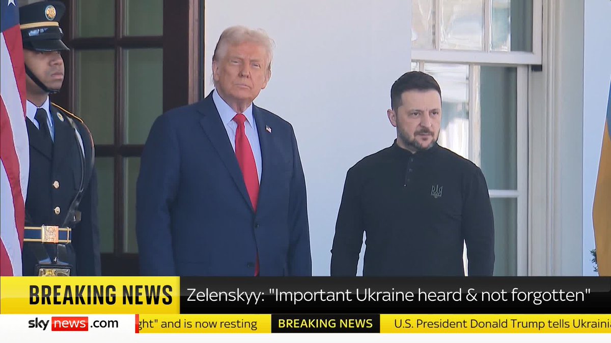 BREAKING: Volodymyr Zelenskyy has said it is "very important" that Ukraine is heard and not forgotten. Ukraine latest: 📺 📺 Sky 501, Virgin 602, Freeview 233 and YouTube