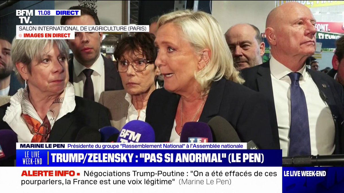 Marine Le Pen: "Ceux qui disent que les États-Unis ne sont pas des alliés ne sont pas raisonnables"
