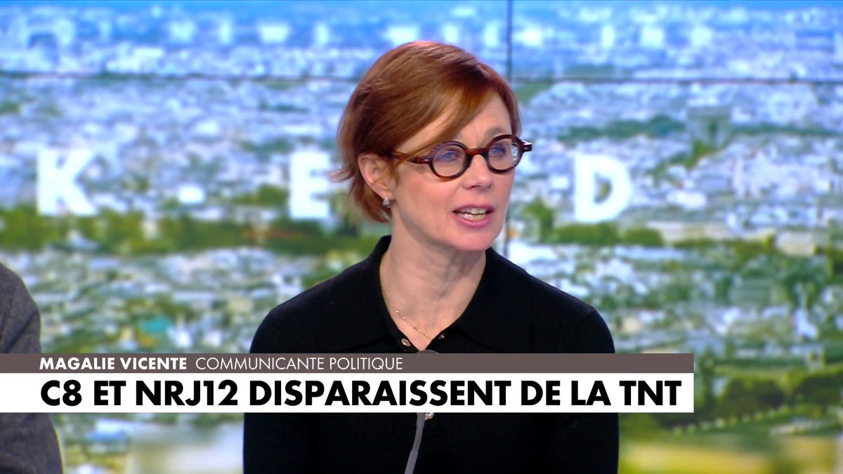 Magalie Vicente revient sur la fermeture de la chaîne C8 : «Il y a un vrai sujet avec l'infantilisation permanente où l'on va nous dire ce que l'on doit regarder», dans #MidiNews