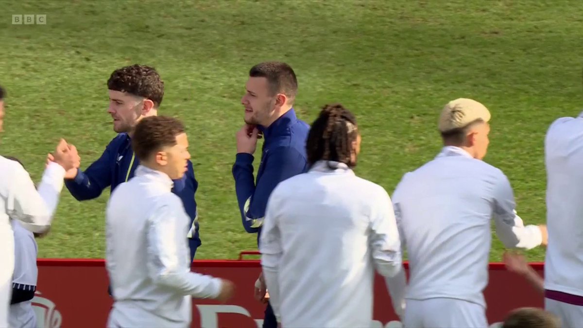 Burnley players refused to shake Milutin Osmajic's hand before kick-off. The Preston player has been accused of racially abusing Hannibal Mejbri. #FACup