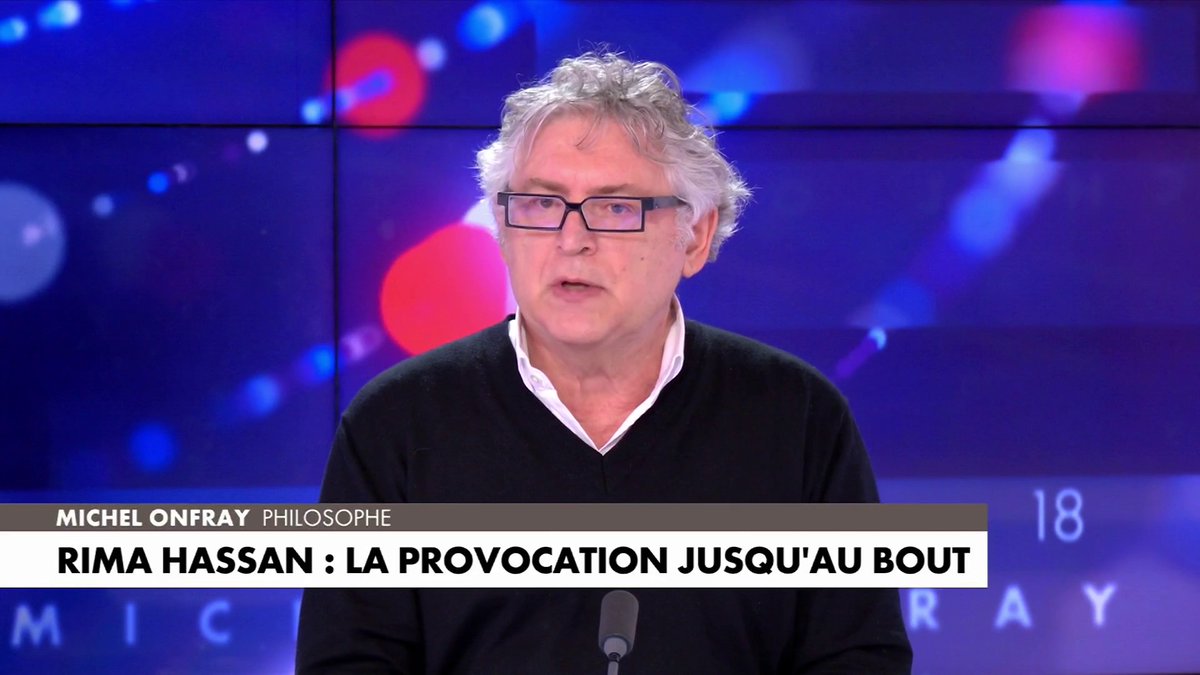 Michel Onfray sur les déclarations polémiques de Rima Hassan : «Je m'étonne qu'elle ne soit pas en garde à vue, qu'il n'y ait pas la justice sur le coup et que l'Arcom soit silencieuse», dans #FaceaMichelOnfray