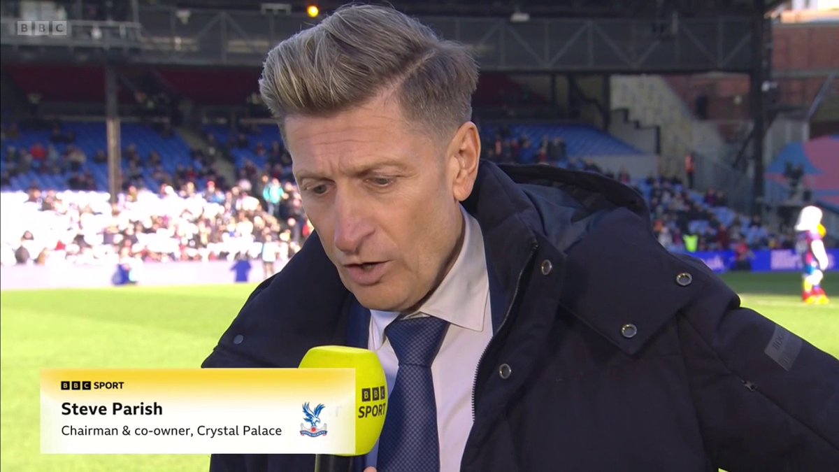 "That is the most reckless challenge on a football pitch I think I've ever seen." Crystal Palace chairman and co-owner Steve Parish has spoken about Millwall keeper Liam Roberts' challenge on Jean-Philippe Mateta.
