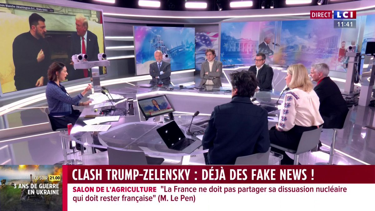 Accréditation des journalistes à la Maison Blanche : "Quand on parle de guerre contre la vérité factuelle, elle commence par le choix des journalistes qui accèdent à l'information", David Colon ▶️ Avec Paola Puerari ⬇️