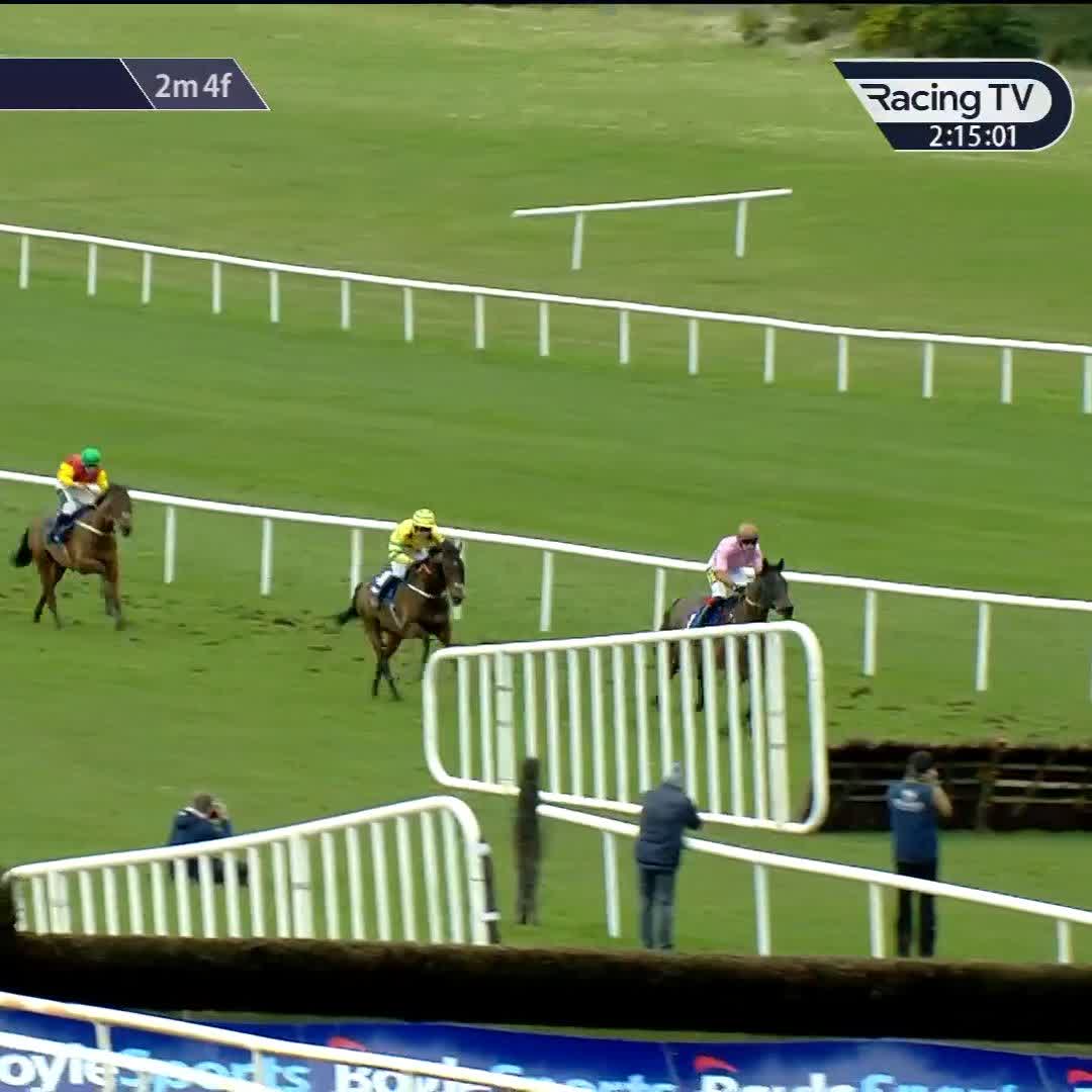 👀 Pulled-up in five of his last six starts, good to see Dunboyne showing enthusiasm for the game &amp; springing a 66/1 surprise on debut for Ian Patrick Donoghue Navan Racecourse 👇🏻