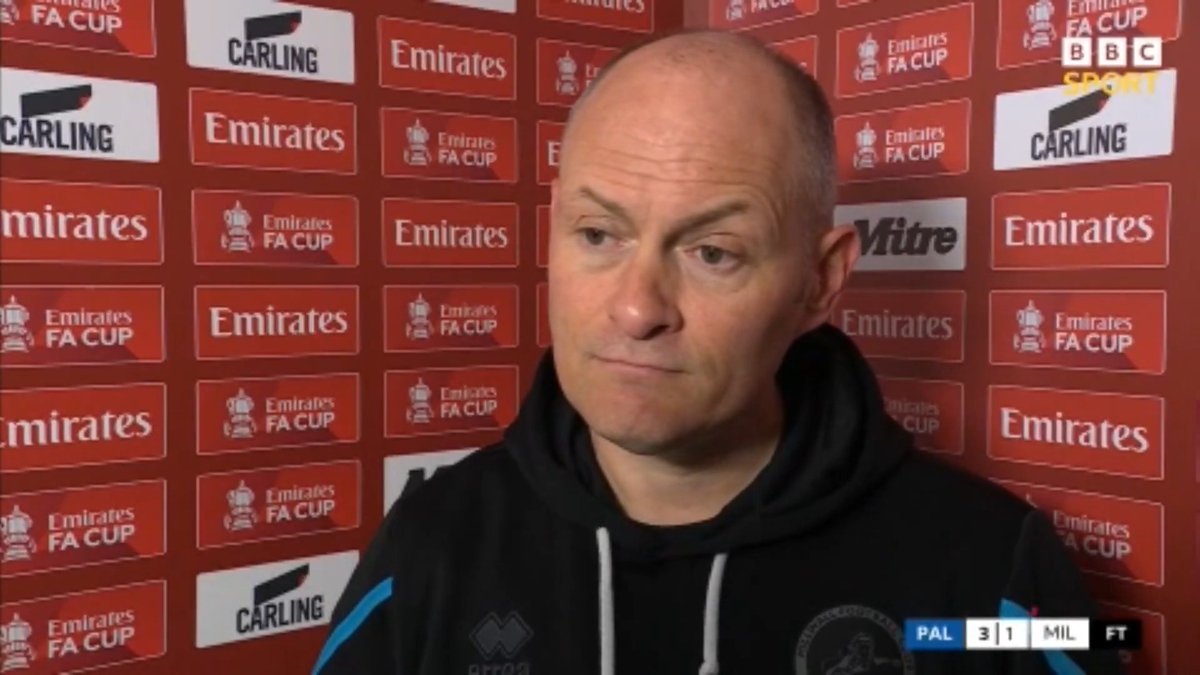 Millwall boss Alex Neil "I certainly wouldn't label it as 'the worst challenge I've seen.' "Naturally, we wish Jean-Philippe Mateta well but my goalkeeper's mistimed a through-ball - it happens up and down the country." #FACup