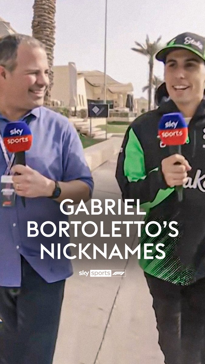 Gabi? Bibi? Ted has the lowdown on all of Gabriel Bortoleto's nicknames 😆