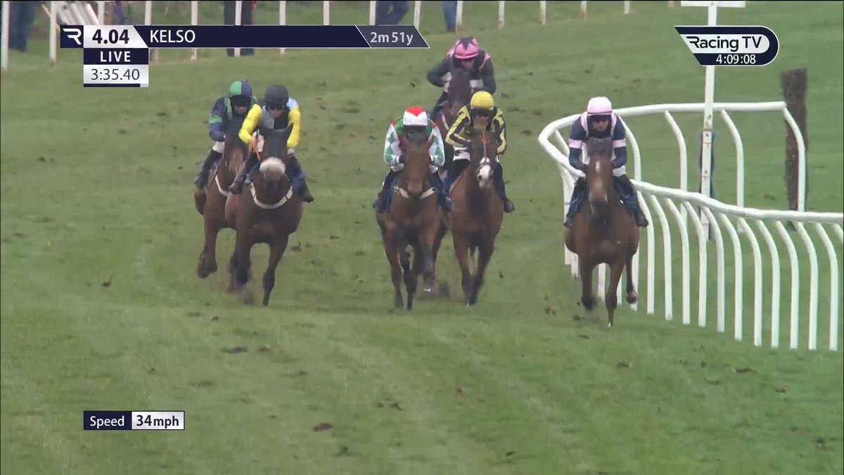 ✅ Gamble landed Filibustering was all the talk beforehand &amp; bolts up on hurdles debut for Harry Derham Kelso Racecourse