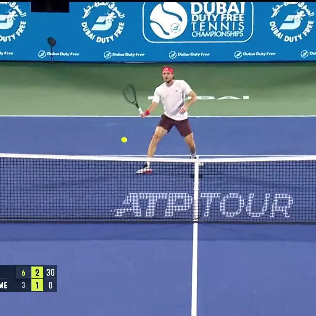 You shall not Tsitsi-pass ✋ @Steftsitsipas #DDFTennis