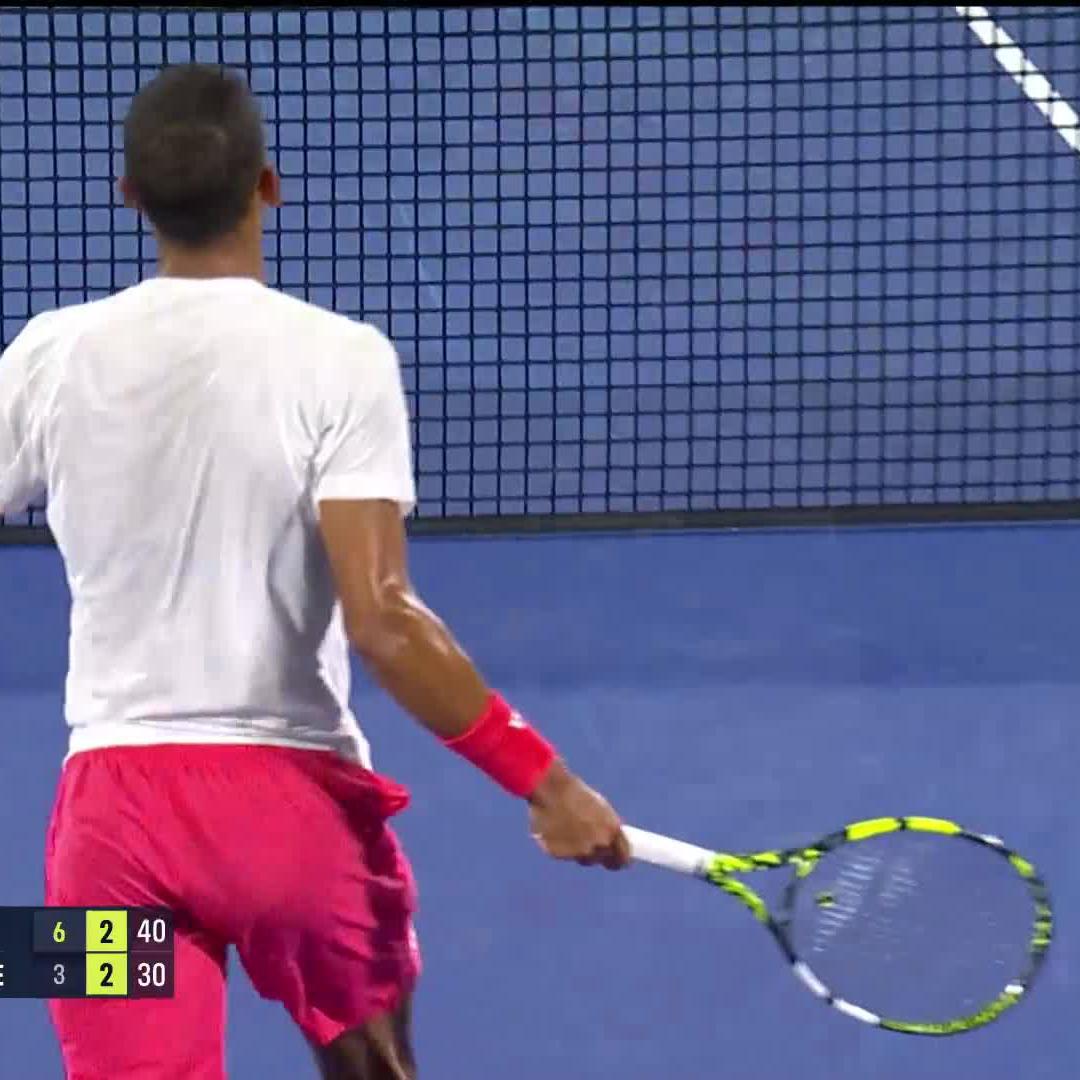 So smooth with it 💫 Stefanos Tsitsipas #DDFTennis