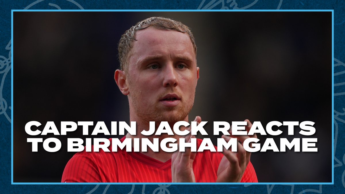 🎤 Captain Jack reacts to today's game with Birmingham