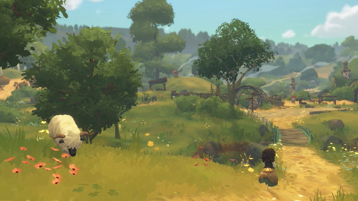 Having a field day 🌼 #cozy #hobbit #talesoftheshire #cozygaming #lotr