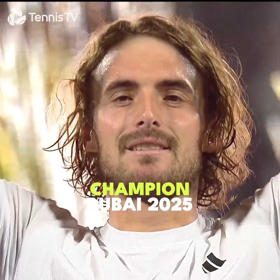 12th time's a charm 😉🏆 @steftsitsipas has captured his first ATP 500 trophy, in his 12th ATP 500 final! #DDFTennis