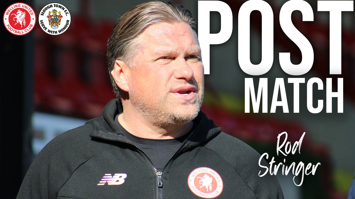 💬 "It's two points lost with the position we were in..." Rod Stringer discusses this afternoon's draw with Slough Town. #WeAreWings🪽