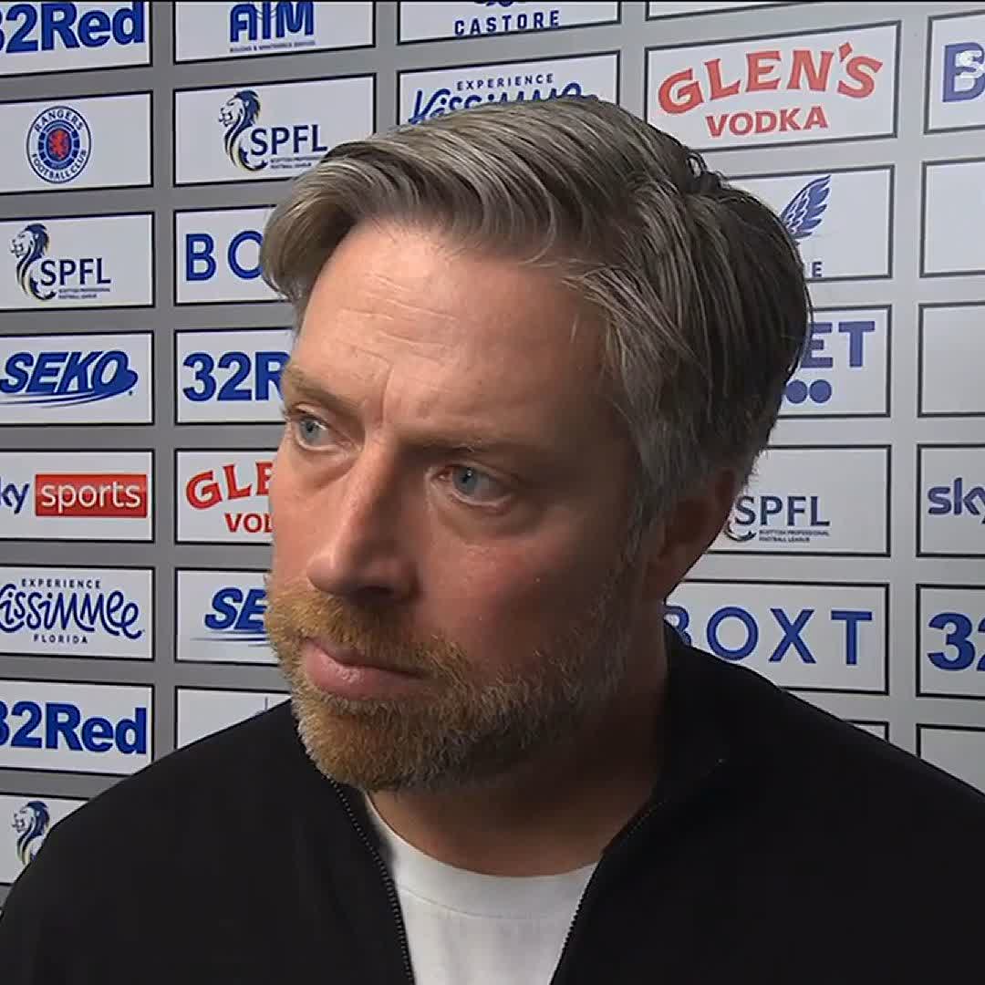 🗣️ “I hope they are celebrating the big win and enjoy it” 🗣️ “We have a lot of work, but with two wins in a row it’s easier” Motherwell manager Michael Wimmer reacts to their 2-1 win over Rangers ⬇️