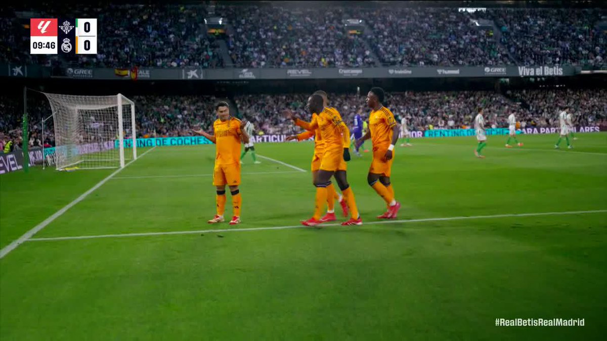 REAL MADRID STRIKE FIRST AGAINST REAL BETIS 💥