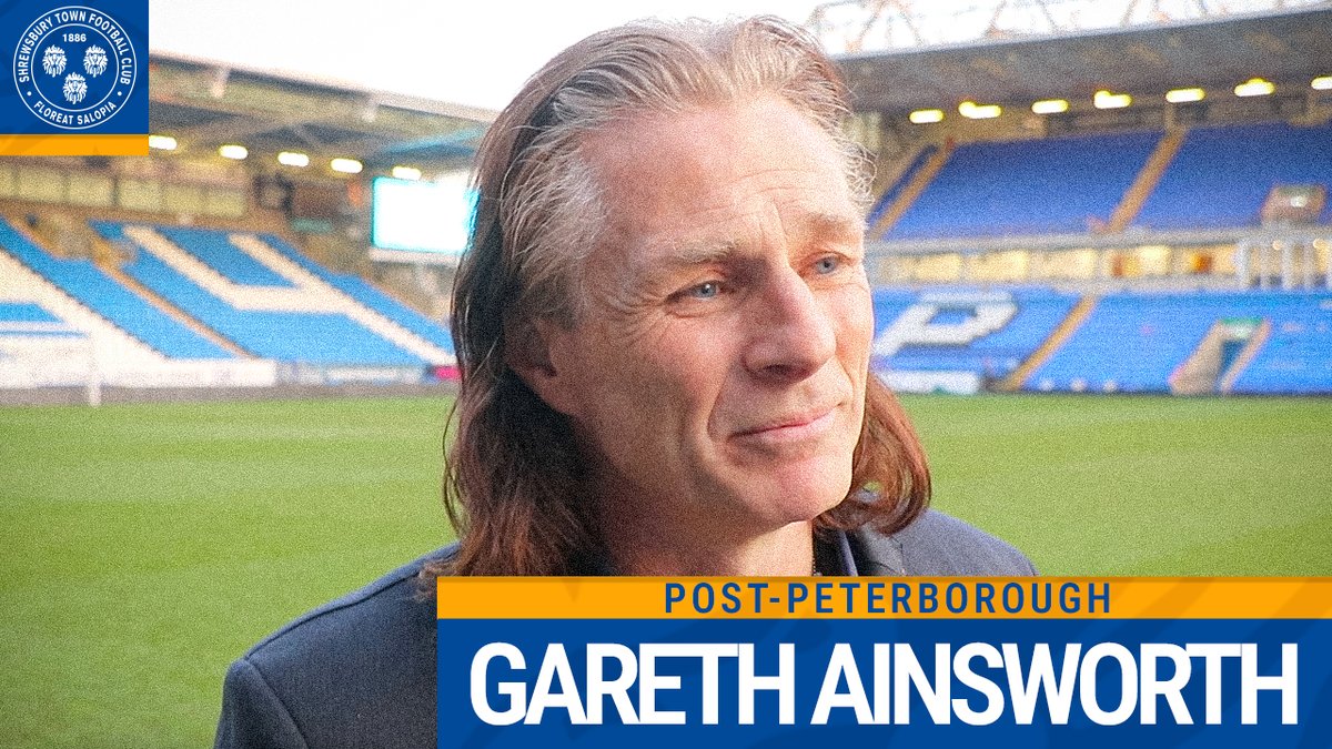 Gareth Ainsworth on today's defeat 🗣️ ⚪️🟠 #Salop