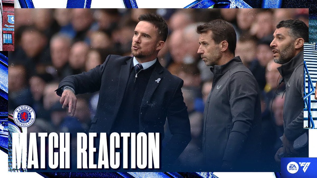 🎙️ Barry Ferguson spoke to RangersTV after today’s match against Motherwell.
