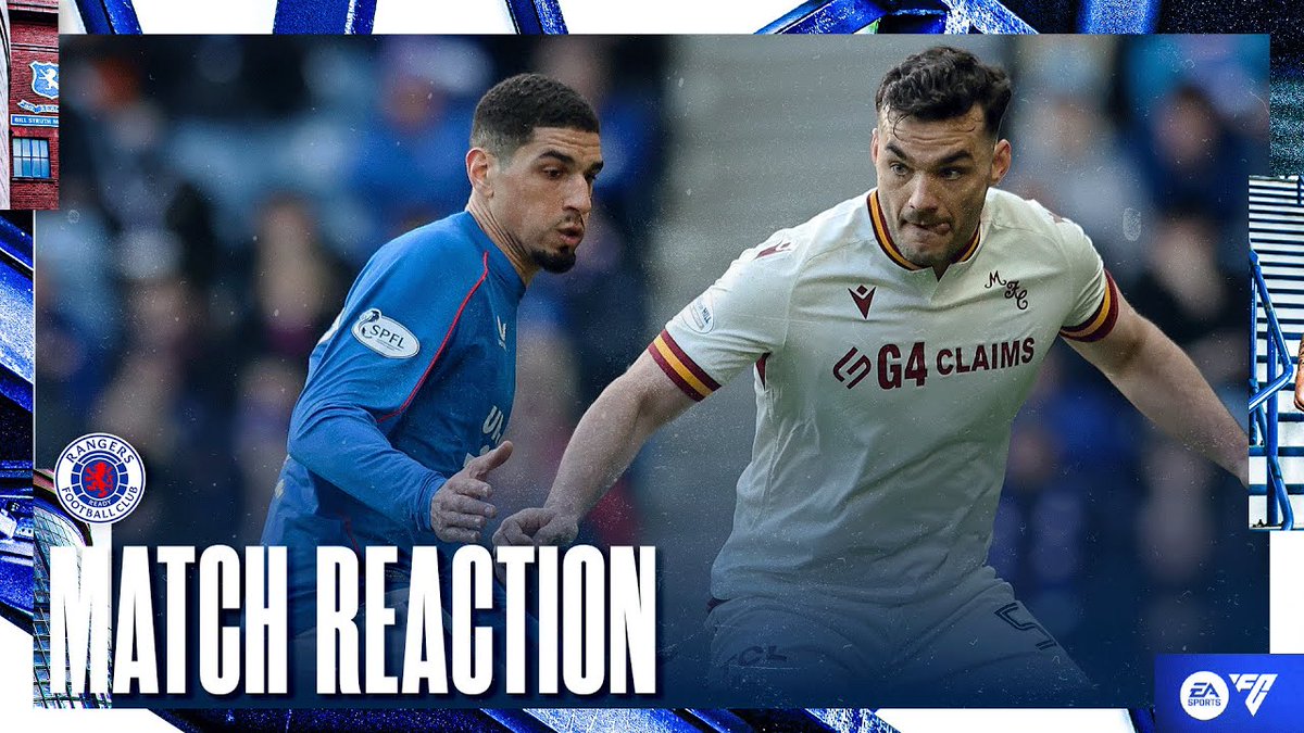 ๐๏ธ Leon Balogun spoke to RangersTV after todayโs match against Motherwell.
