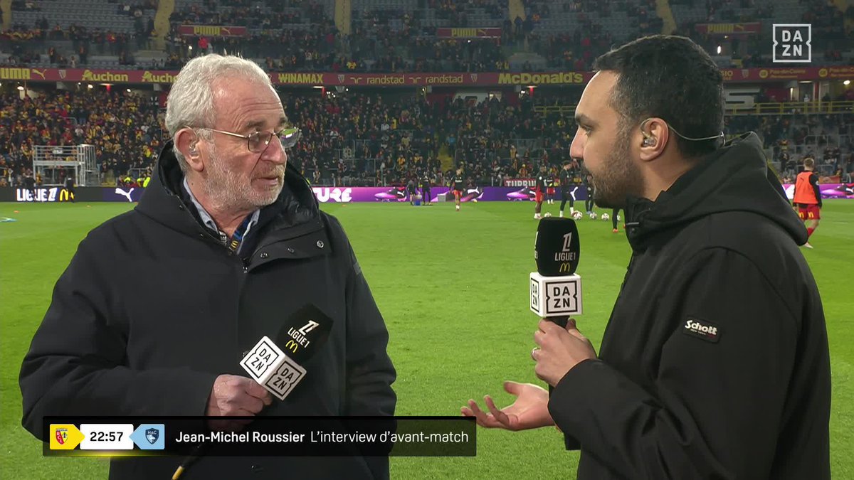 🚨 Jean-Michel Roussier, Président du HAC, reprend la comparaison du modèle économique de la Premier League par Vincent Labrune 🥶 « Le 1er de Ligue 1 touche 9 FOIS PLUS que le dernier. En Angleterre, c’est seulement 1,8 fois. » 🎥 DAZN France