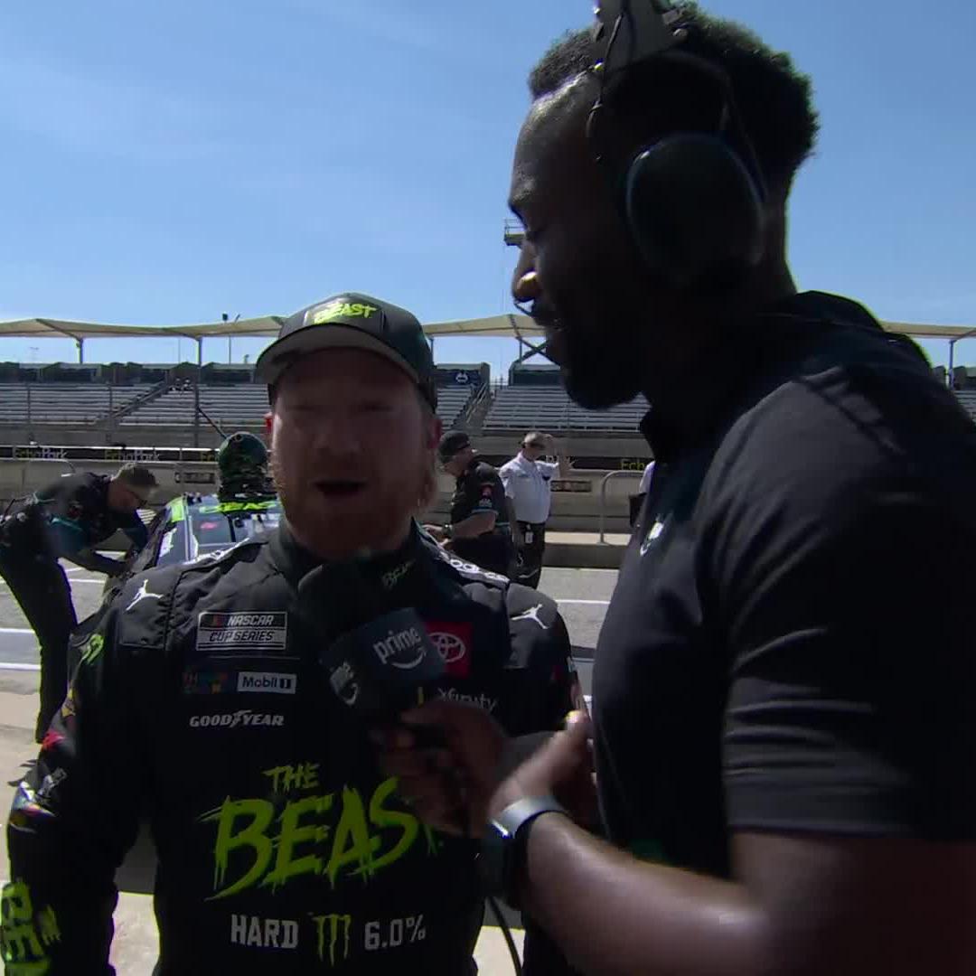It's the first front-row sweep in 23XI Racing history! Hear from Tyler Reddick and Bubba Wallace after they set the pace for the field in #BuschLightPole qualifying.