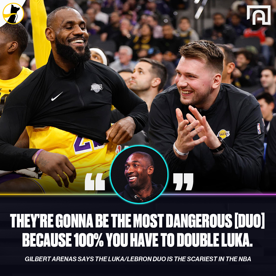 The league ain’t ready for the Luka-LeBron duo 😤