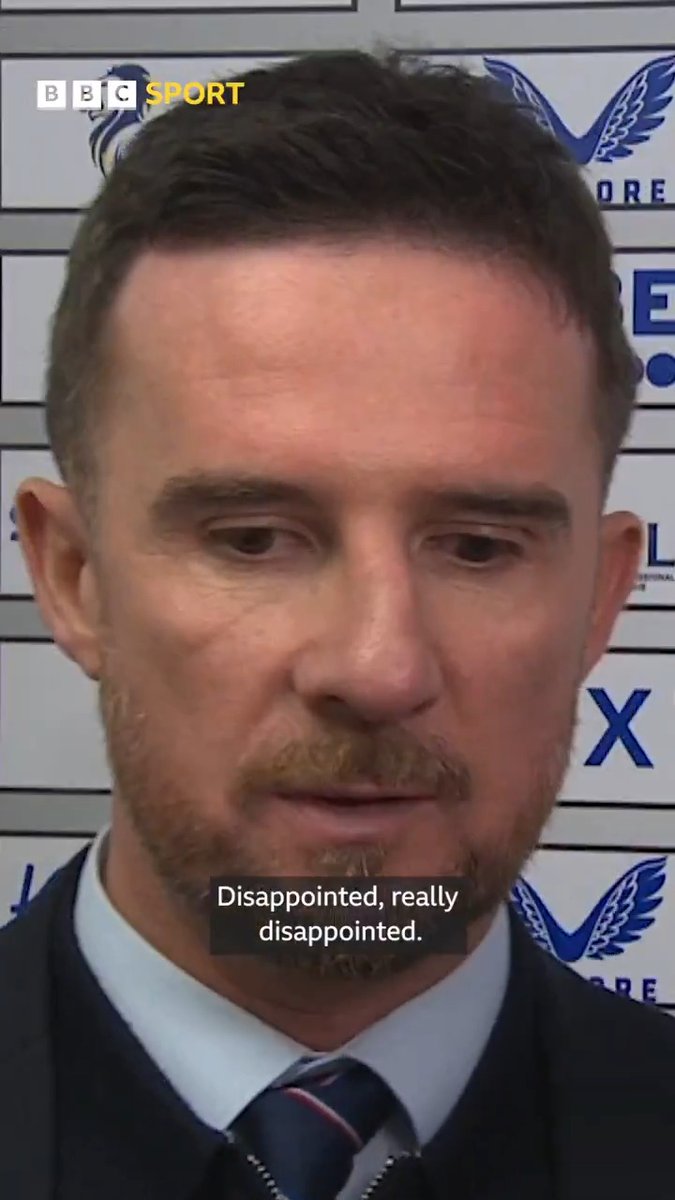 🗣️ 'I'm responsible for today. It's my team now' Rangers interim manager Barry Ferguson says there's a 'clear problem playing at home' and vows to fix it. #BBCFootball