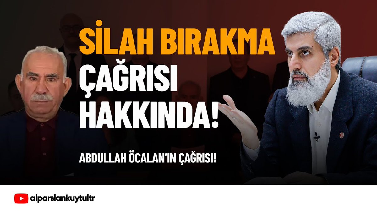 Abdullah Öcalan’ın “Tüm gruplar silahı bırakmalı ve PKK kendini feshetmelidir.” çağrısı hakkında ne söylemek istersiniz? Alparslan Kuytul Hocaefendi