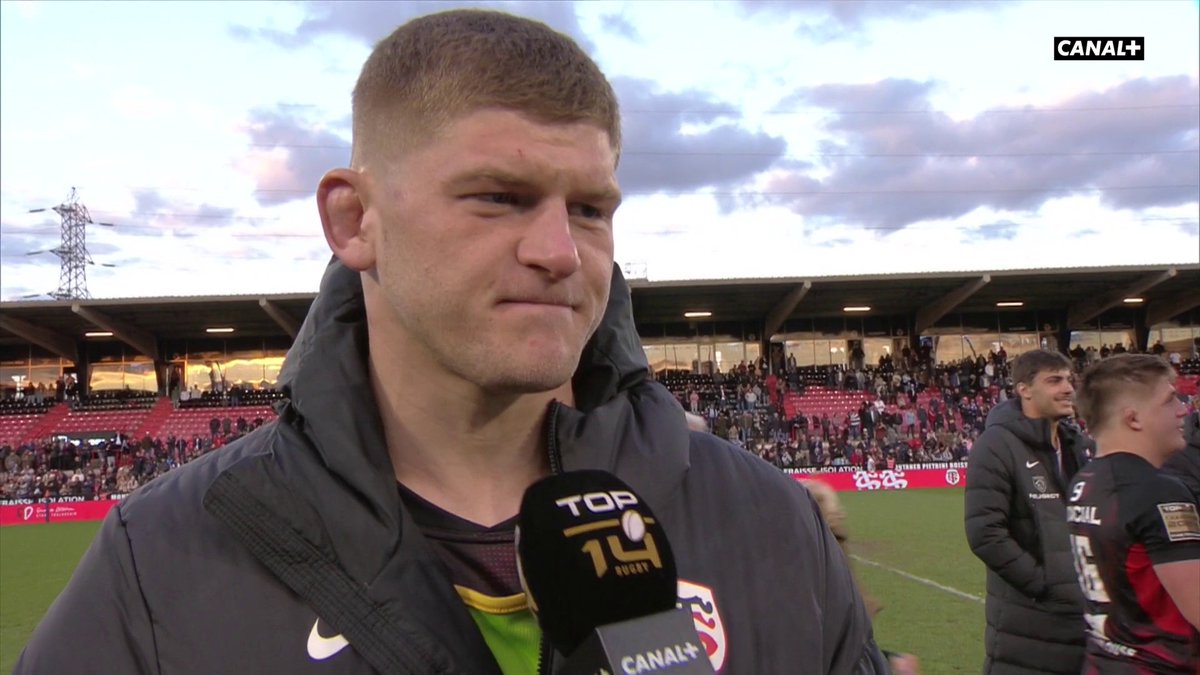 🎙️"C'est mon rêve de jouer pour les Lions britanniques" Auteur d'une performance XXL face à Vannes, Jack Willis s'est exprimé sur son envie de jouer pour les Lions britanniques 🙌 Stade Toulousain 🔥 #STRCV