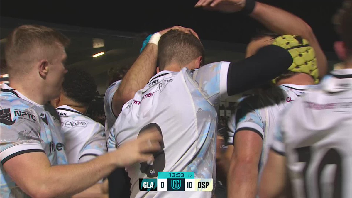 "It's a scorcher from Ospreys!" ๐ฅ Outstanding try assist by Morgan Morse for Kieran Hardy who extends his side's lead โซ
