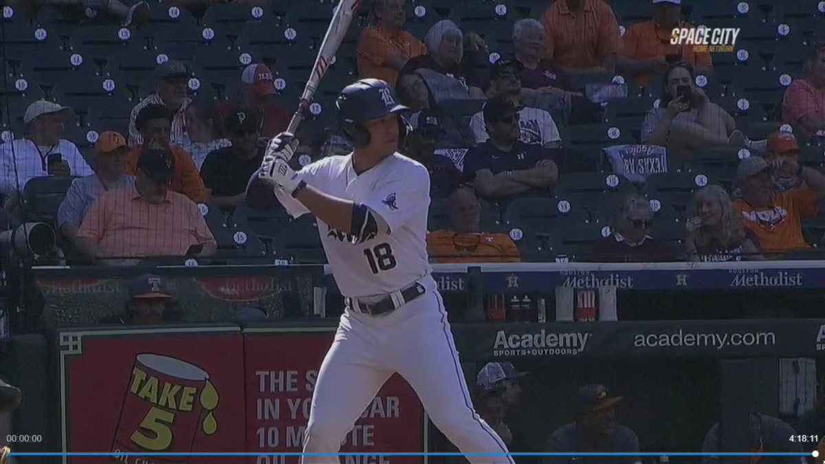 Welcome to the ballgame Hunter High! 📺 #GBO // #BeatRice // #SCTop10