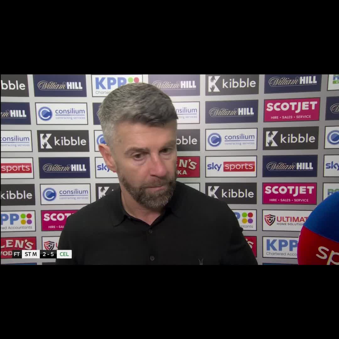 🗣️ “I think everybody knows it was a penalty. He gets a slight touch and then follows through” 🗣️ “We don’t get it which isn’t really a surprise” Stephen Robinson on Alistair Johnston's challenge on Roland Idowu in their 5-2 defeat to Celtic ⬇️