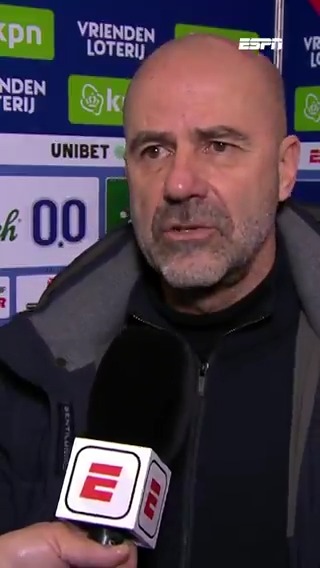 Peter Bosz was tevreden met de wijze waarop PSV voor de dag kwam. "Go Ahead maakte eigenlijk geen aanspraak om de wedstrijd te winnen"