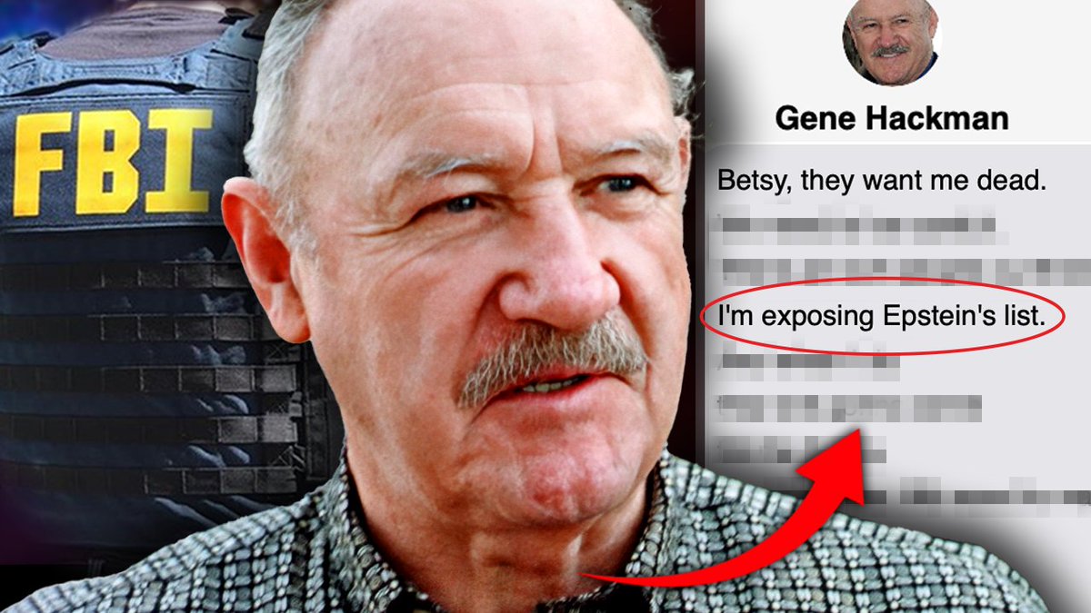 🚨 Gene Hackman Was About to Expose Epstein's Pedophile List Before He Was Killed The news hit like a gut punch this week: Gene Hackman - the old-school Hollywood legend of The French Connection, Unforgiven, and Superman - gone. Found dead in his Santa Fe home alongside his wife and one of their three dogs. Here’s what the media won’t tell you: Gene wasn’t just some retired millionaire kicking back in New Mexico. He was neighbors with Jeffrey Epstein. And he owned an island right next door to Oprah Winfrey’s private island in British Columbia. Cozy, right? But Gene wasn’t playing nice with the elite anymore. Word is, he was sick to death of the Epstein client list cover-up. He told friends he was done watching the Deep State and rogue FBI agents shred the truth. He was ready to talk - ready to burn it all down.