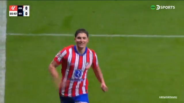 🤯🇦🇷 GOL DE JULIÁN ÁLVAREZ EN LA PRIMERA QUE TOCÓ Y EL ATLETI ES ÚNICO LÍDER. 21 GOLES EN LA TEMPORADA. ES UN ESCÁNDALO ESTE PIBE. 🤘🏼