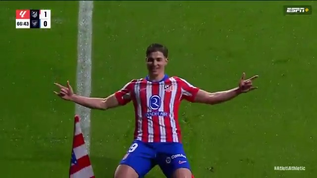 JULIAN ALVAREZ FINDS THE BREAKTHROUGH FOR ATLETI🔥🇦🇷