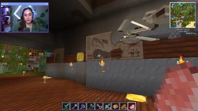 I am giving Minecraft Oasis a Makeover and started streaming the process! Here is a first look at the Minecraft Oasis Museum. #Minecraft