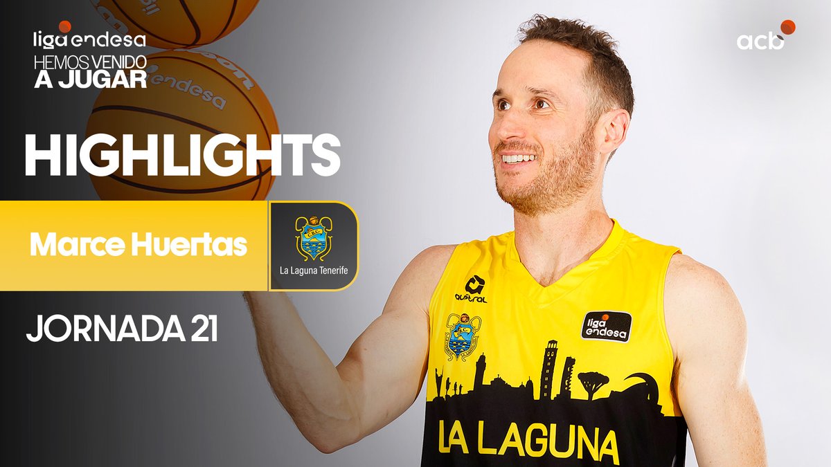 🎩 𝙇𝙀𝙔𝙀𝙉𝘿𝘼 Marcelo Huertas Tras brillar con 21 de valoración en la victoria aurinegra, MARCELINHO HUERTAS sigue aumentando su legado y se convierte en el 10º jugador con más valoración (7.581 créditos) en la historia de la #LigaEndesa 🪄 La Laguna Tenerife