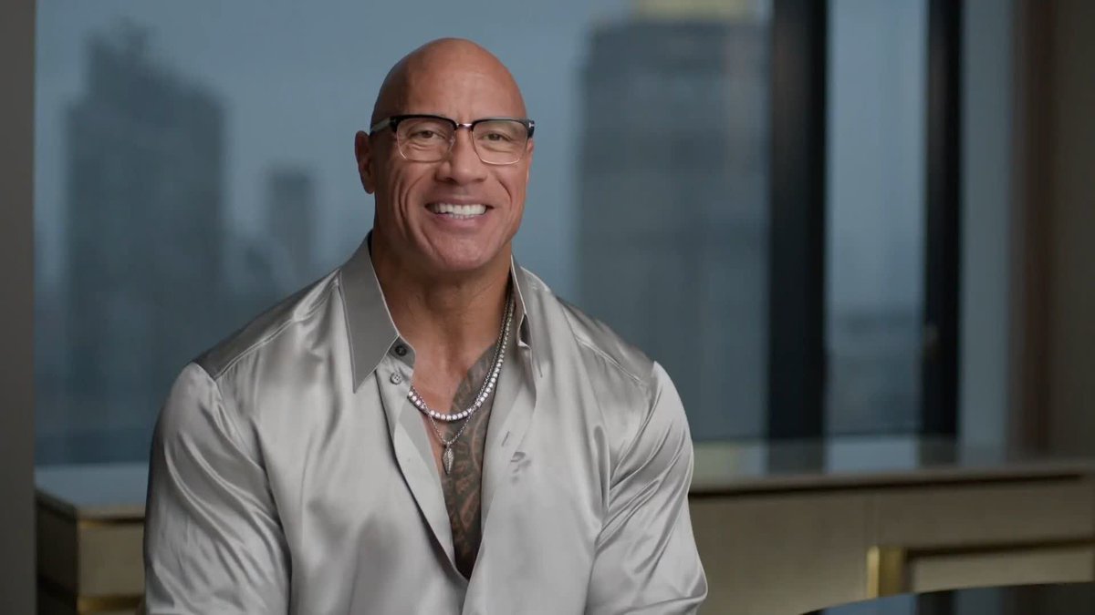 Throughout ALL of entertainment, Dwayne Johnson is COOKIN'! 😎🤨 #WWEChamber