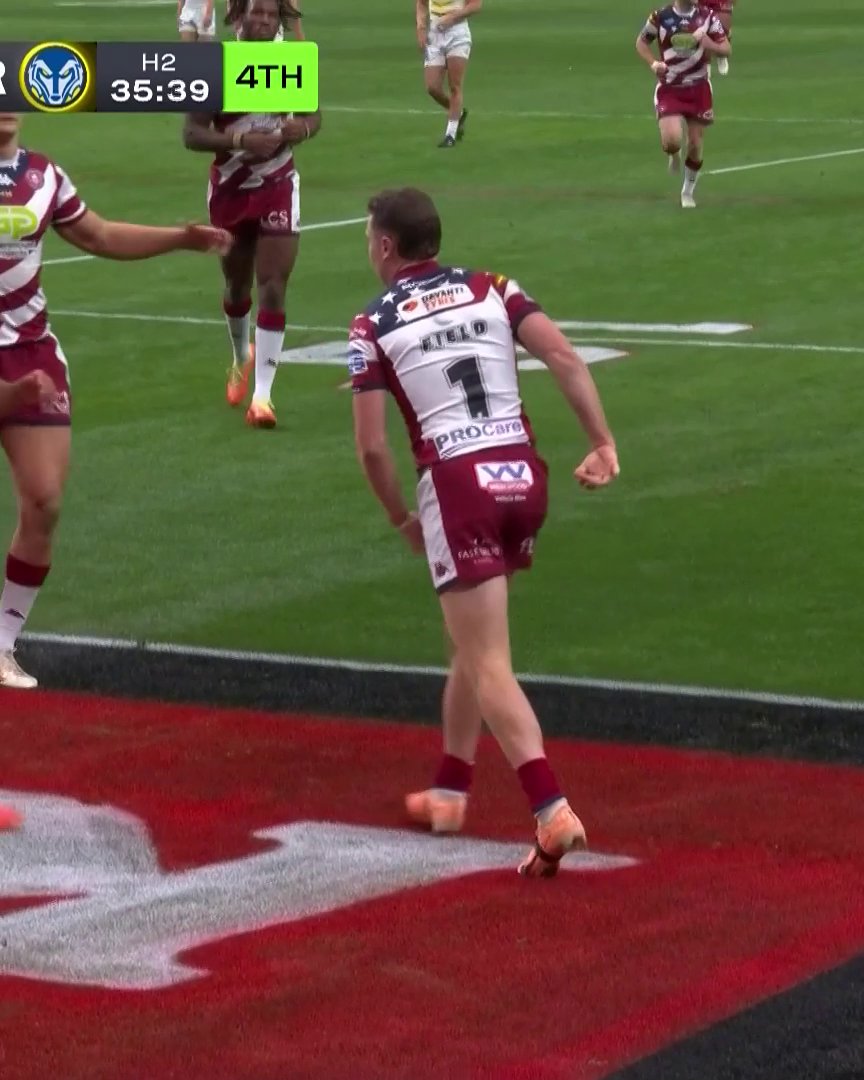 Champagne rugby league! 🍾 #NRLVegas