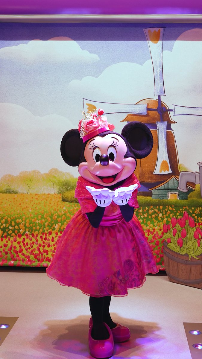 ＼3月2日は #ミニーの日 🎀／​ 今日も大好きなみなさんに会うために、ミニーは準備ばっちり🌷💗​ みなさんもぜひミニーへの愛をコメントで伝えてくださいね✨​ #ミニーマウスの日