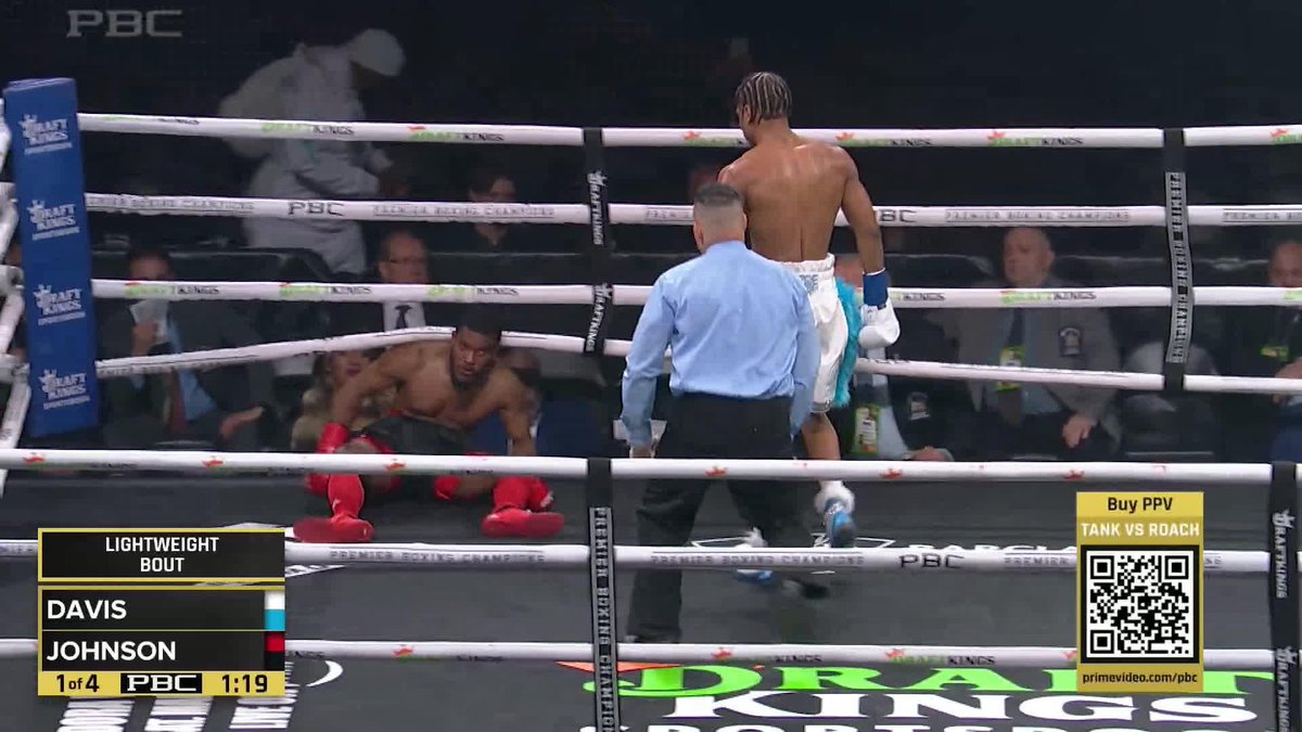 6 fights, 6 KOs, and 5 in the first round. Deric Davis is the real deal! #DavisJohnson #TankRoach Prelims | LIVE NOW on PBC Prime Video: