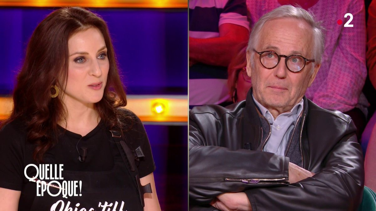 🗣 "De la sublimation, tu demeures le génie" Charlotte Dhenaux a capturé l'essence de Fabrice Luchini 🧡 #QuelleEpoque France tv Léa Salamé #LesPoèmesdeCharlotte