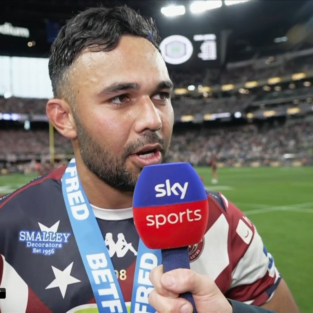 Bevan French, playing for Wigan and his sport 🫡