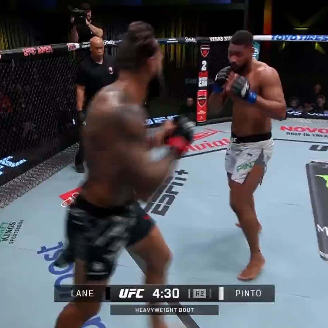 🚨 LE PREMIER FINISH DE LA SOIRÉE Mario Pinto s’impose par KO au 2ème round !