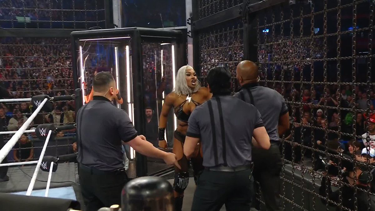 This is ... disturbing. #WWEChamber