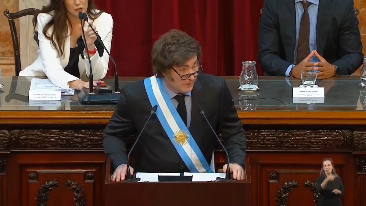 "Manes": Por el cruce de Javier Milei con Facundo Manes durante la #AperturaSesiones2025