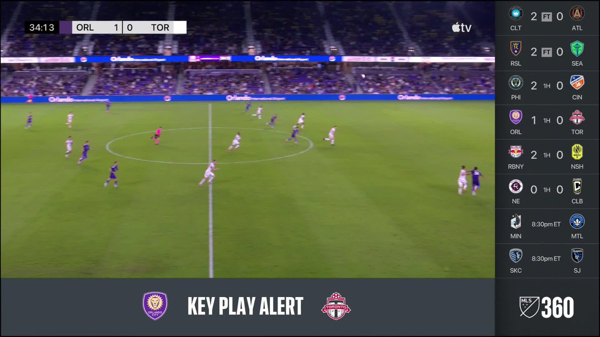 The son of former NFL Green Bay Packers Super Bowl winner, Antonio Freeman. 👏 20-year-old Alex Freeman scores his first MLS goal for Orlando City SC.