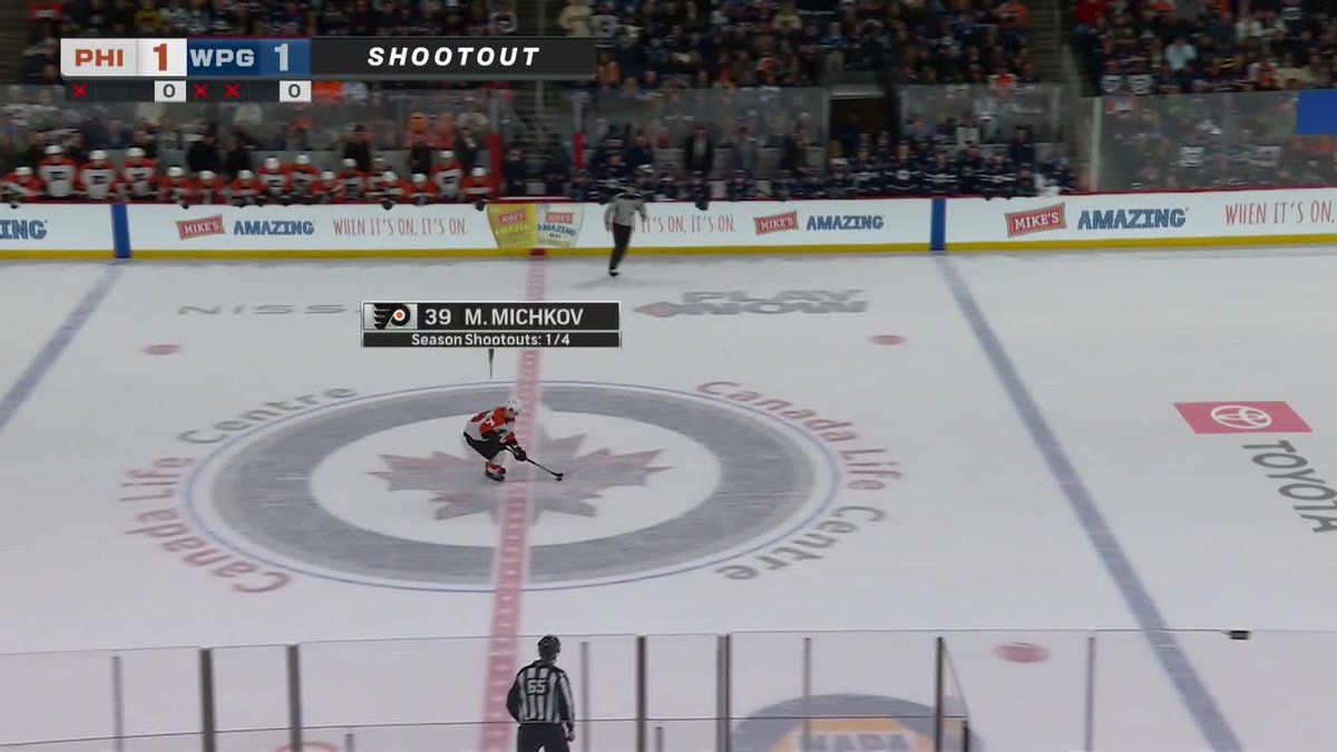 The Magic Man does it again. 🪄 #PHIVsWPG | #LetsGoFlyers