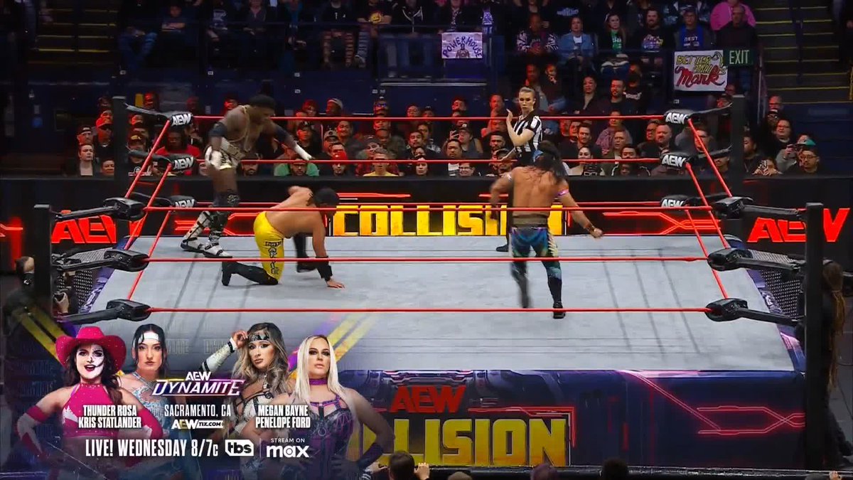 Back and forth go Bandido & Bryan Keith! Watch #AEWCollision LIVE on TNT & Max “The MONSTAR” Will Hobbs | Bandido🔫🌵 | BiG BiLL | BRYAN KEITH